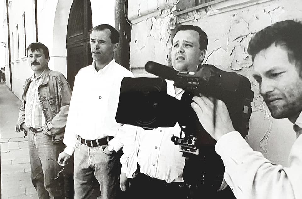 Záber z filmu Vážený pán oný, premiér